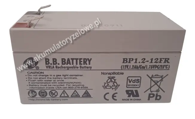 B.B. Battery BP 1.2-12FR