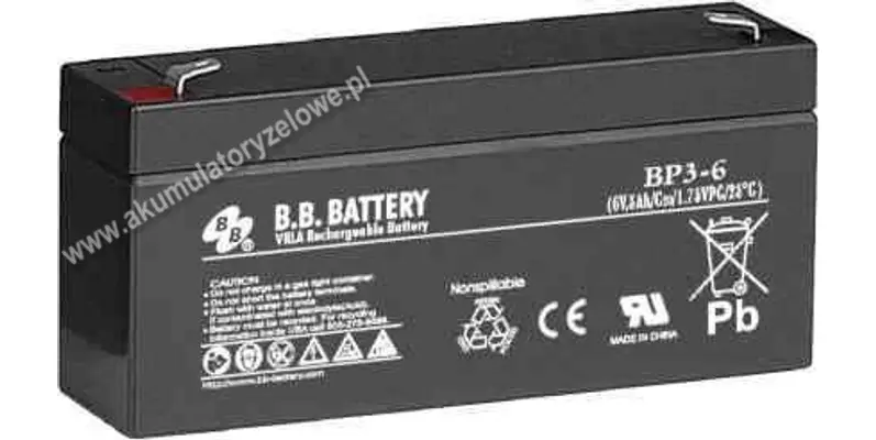 B.B. Battery BP 3-6