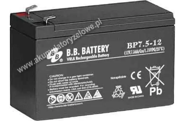 B.B. Battery BP 7.5-12