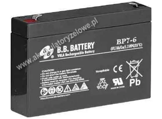 B.B. Battery BP 7-6