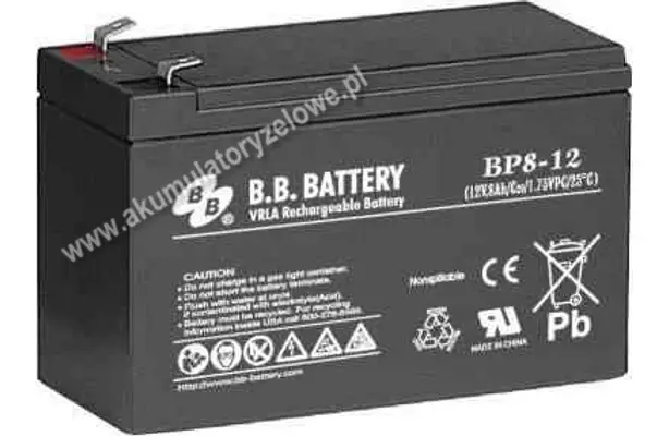 B.B. Battery BP 8-12