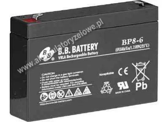 B.B. Battery BP 8-6