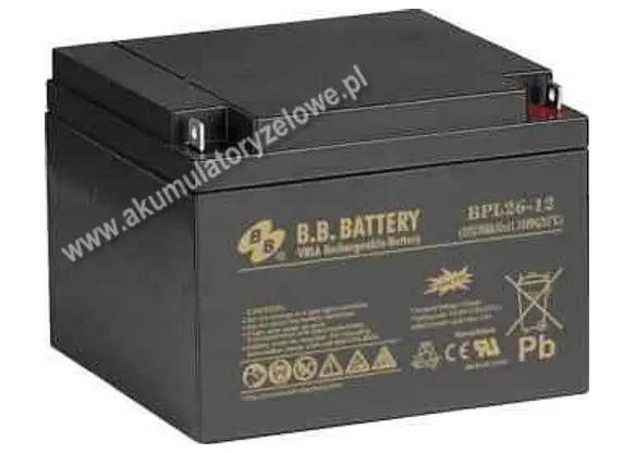 B.B. Battery BPL 26-12
