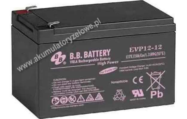 B.B. Battery EVP 12-12