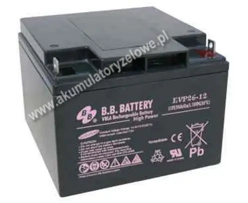 B.B. Battery EVP 26-12