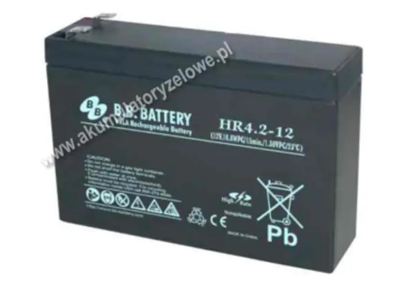 B.B. Battery HR 4.2-12