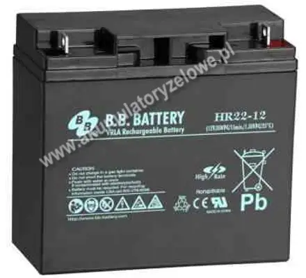 B.B. Battery HR 22-12