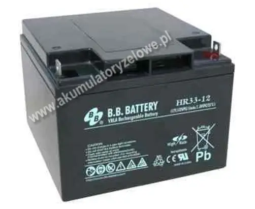 B.B. Battery HR 33-12