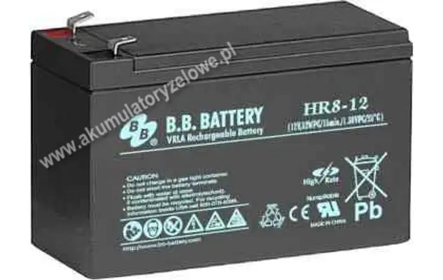 B.B. Battery HR 8-12