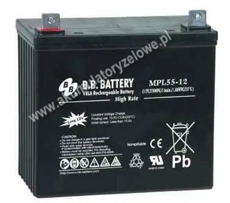 B.B. Battery MPL 55-12S