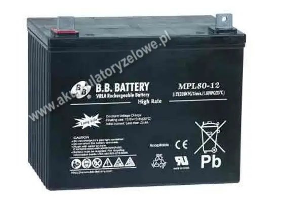 B.B. Battery MPL 80-12S